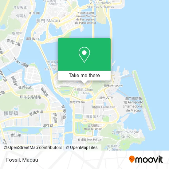 Fossil map