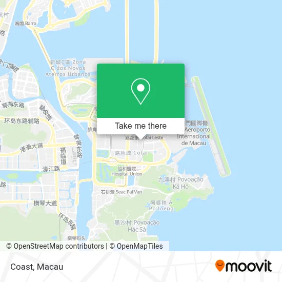 Coast map