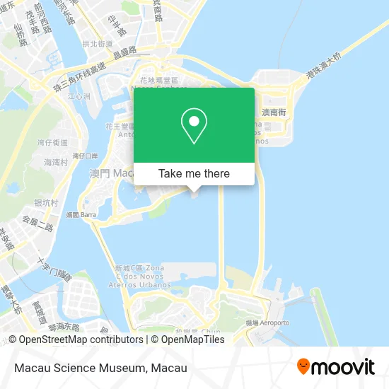 Macau Science Museum map