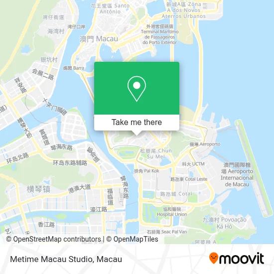 Metime Macau Studio map