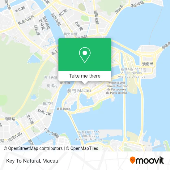 Key To Natural map