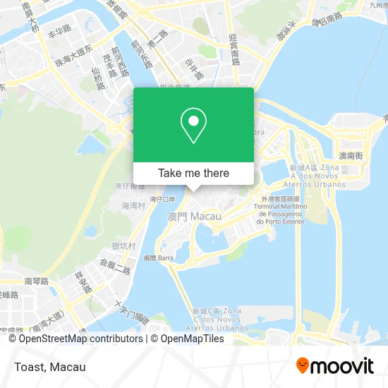 Toast map