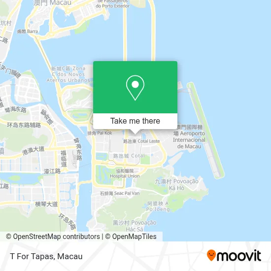 T For Tapas map