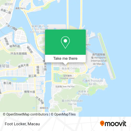 Foot Locker map