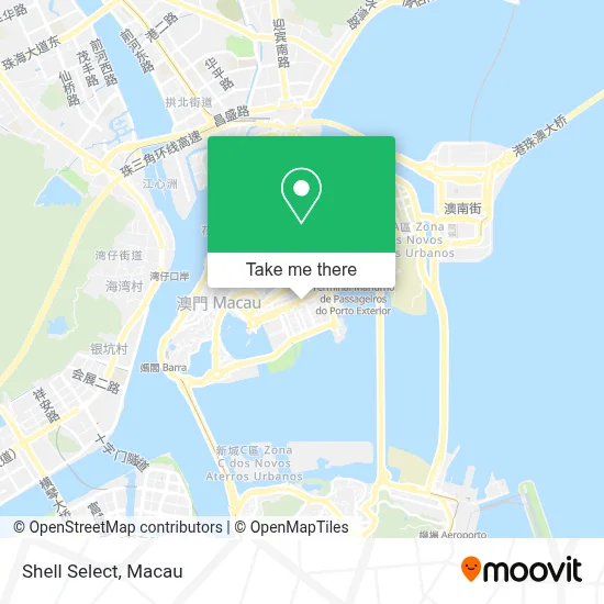 Shell Select map