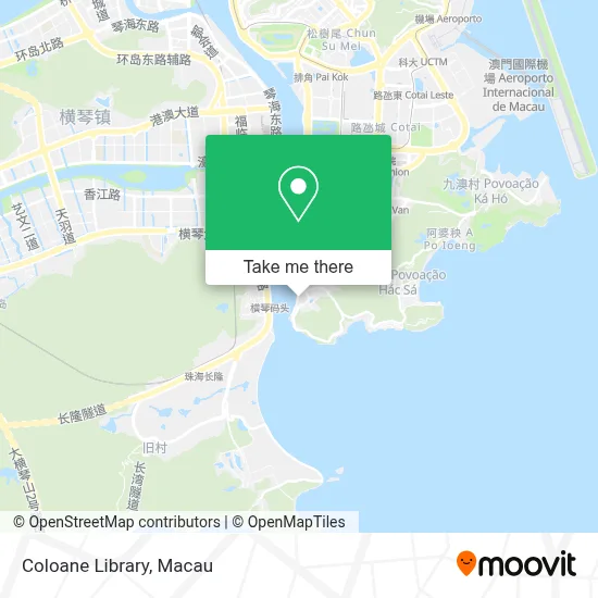 Coloane Library map