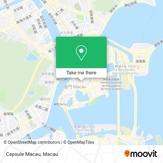 Capsule Macau map