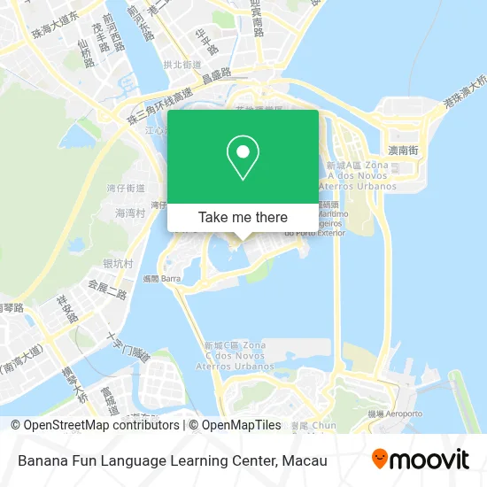Banana Fun Language Learning Center map