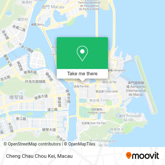 Cheng Chau Chou Kei map