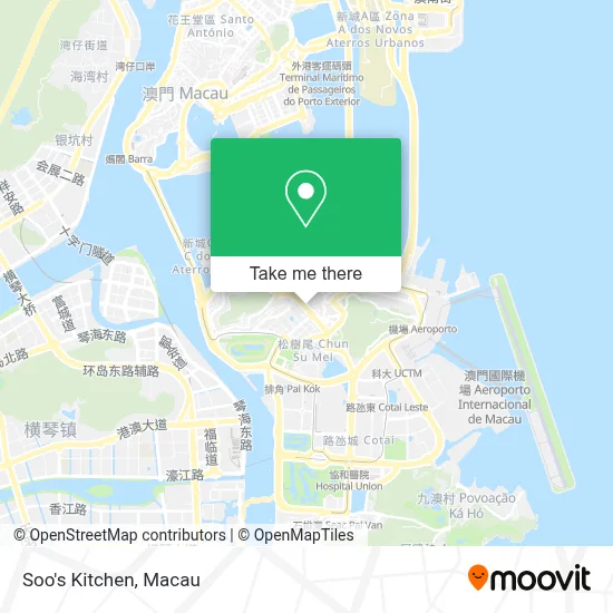 Soo's Kitchen map