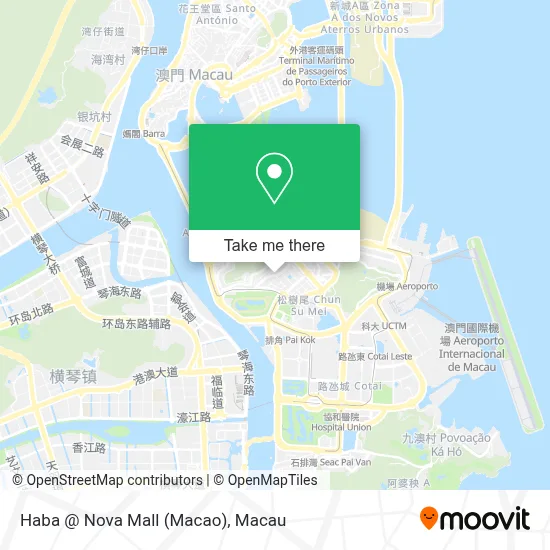 Haba @ Nova Mall (Macao) map