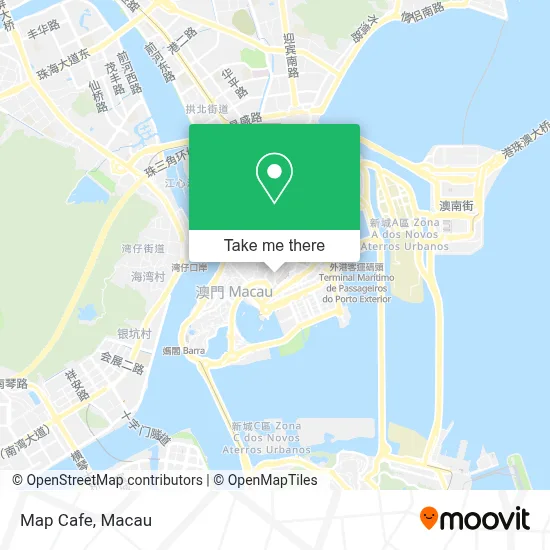 Map Cafe map