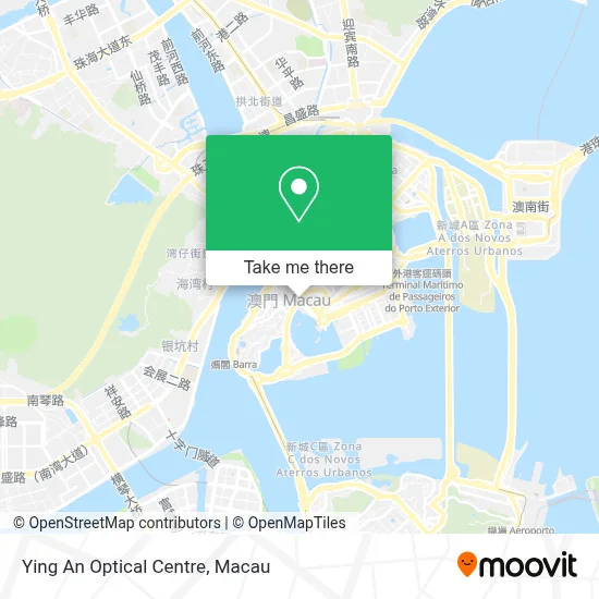 Ying An Optical Centre map