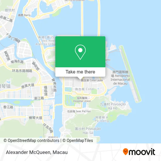 Alexander McQueen map