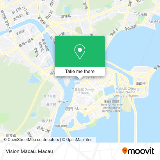 Vision Macau map