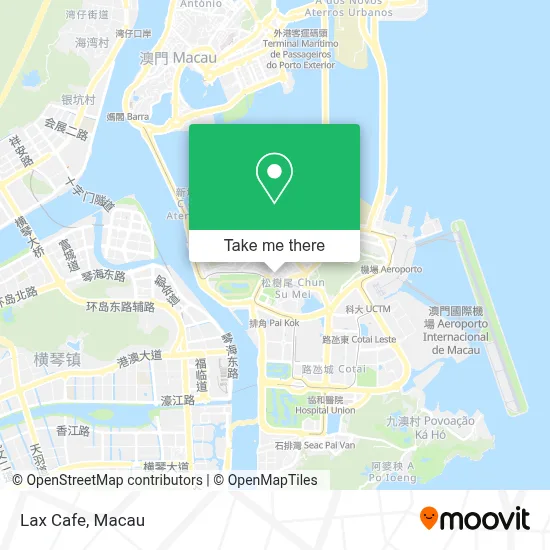 Lax Cafe map