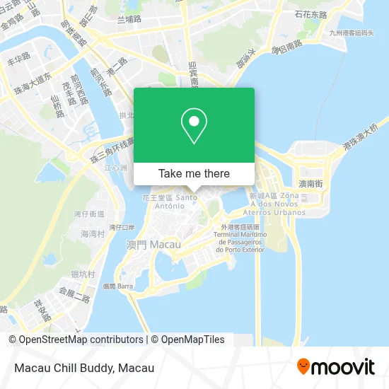 Macau Chill Buddy map