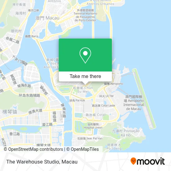 The Warehouse Studio map