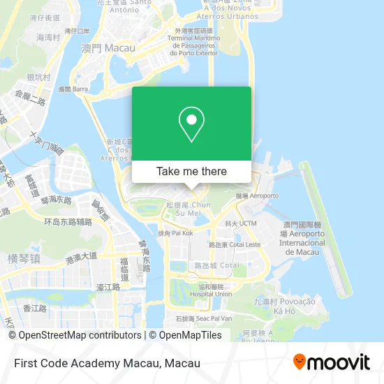 First Code Academy Macau map