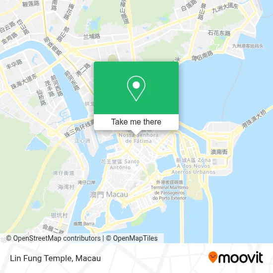 Lin Fung Temple map