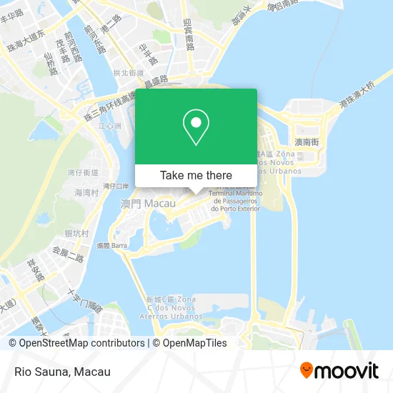 Rio Sauna map