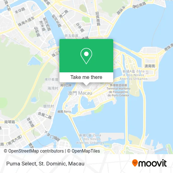 Puma Select, St. Dominic map