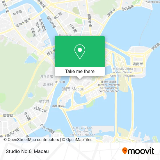 Studio No.6 map