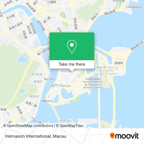 Inkmason International map