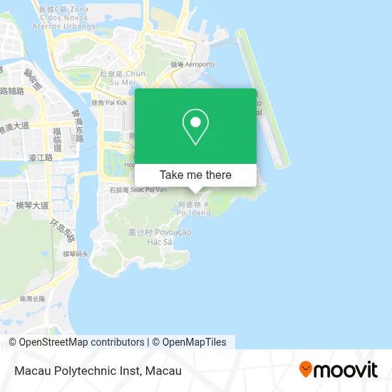 Macau Polytechnic Inst map