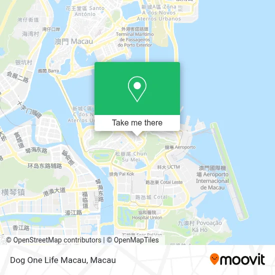 Dog One Life Macau map