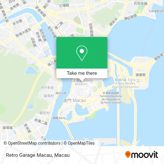 Retro Garage Macau map