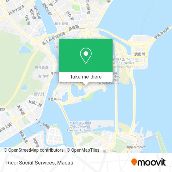 Ricci Social Services map