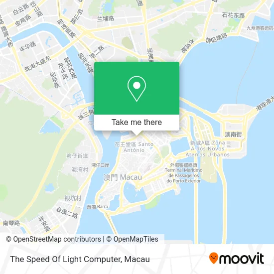The Speed Of Light Computer map