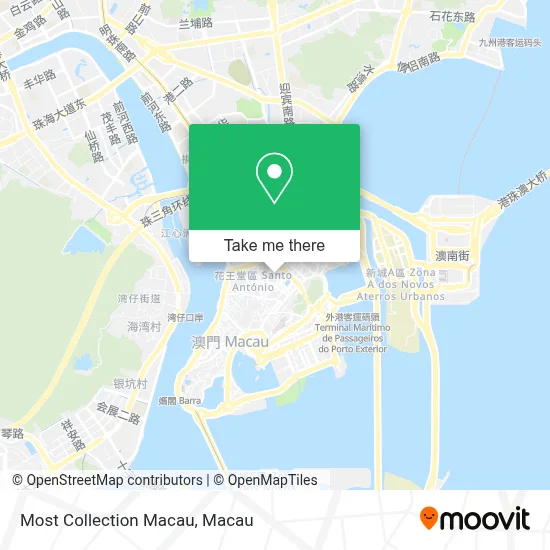 Most Collection Macau map