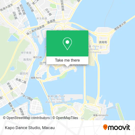 Kapo Dance Studio map