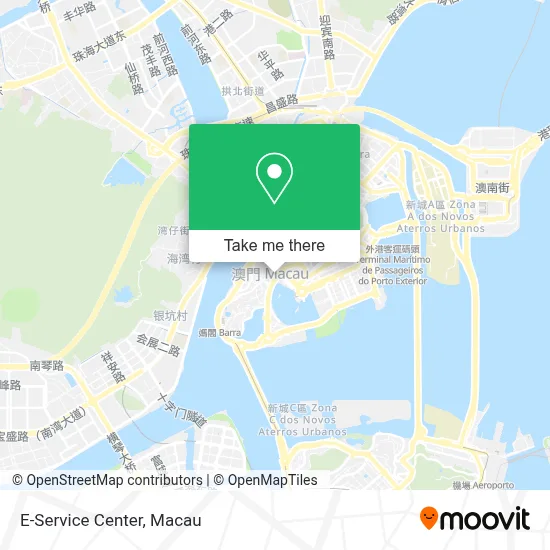 E-Service Center map