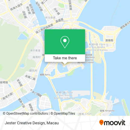 Jester Creative Design map