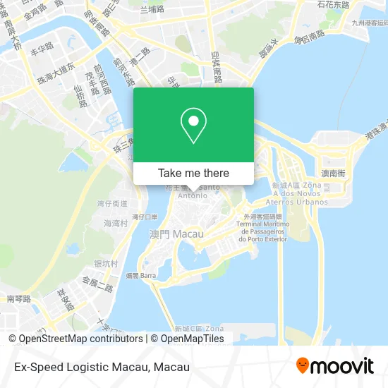 Ex-Speed Logistic Macau map