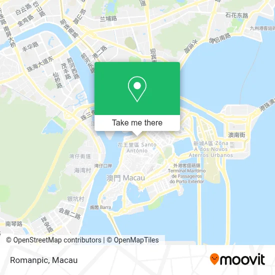 Romanpic map