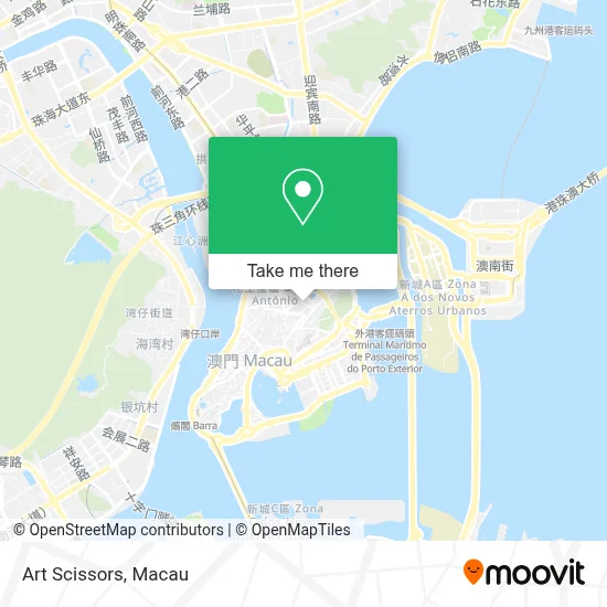 Art Scissors map