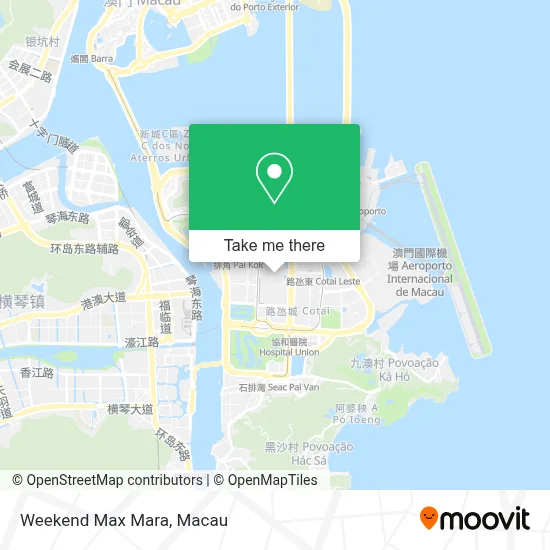 Weekend Max Mara map