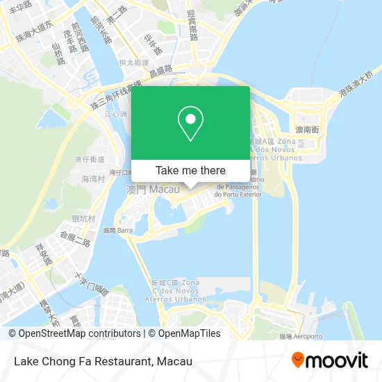 Lake Chong Fa Restaurant map