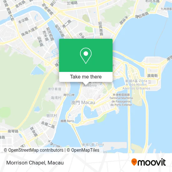 Morrison Chapel map