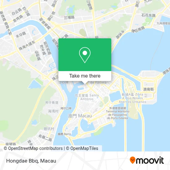 Hongdae Bbq map