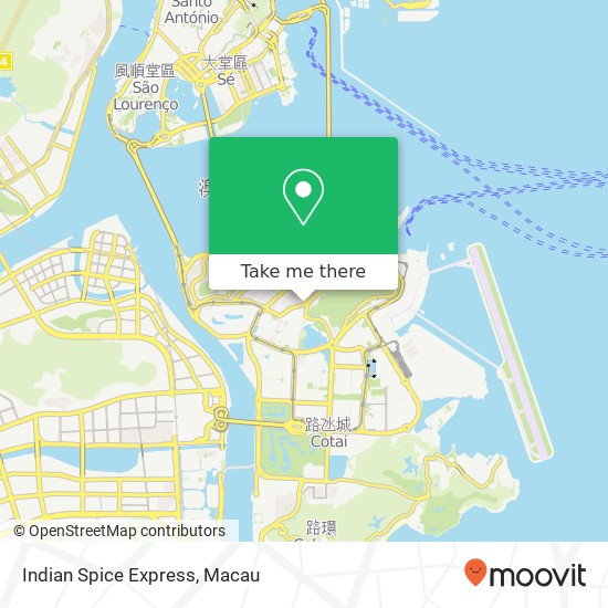 Indian Spice Express map