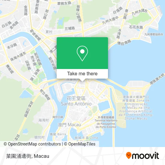 菜園涌邊街 map