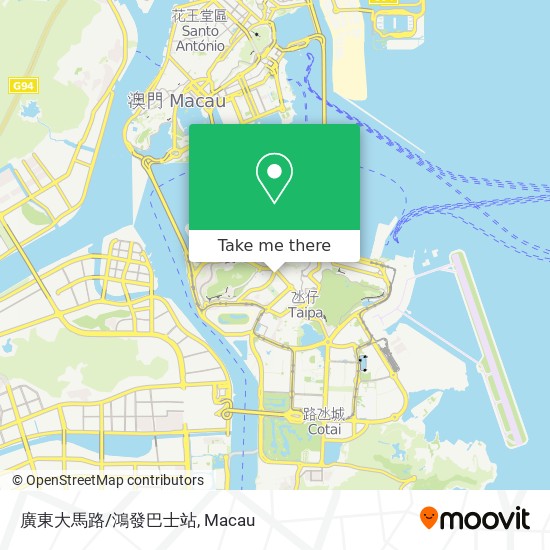 廣東大馬路/鴻發巴士站 map