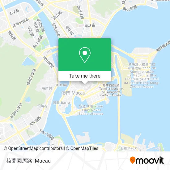 荷蘭園馬路 map