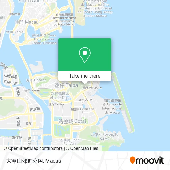 大潭山郊野公园地圖