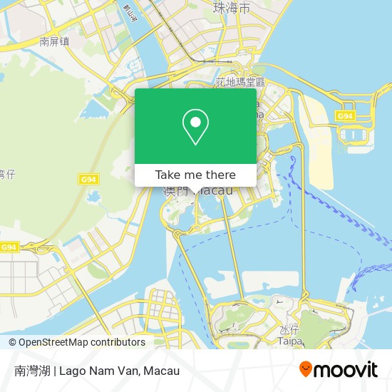 南灣湖 | Lago Nam Van map